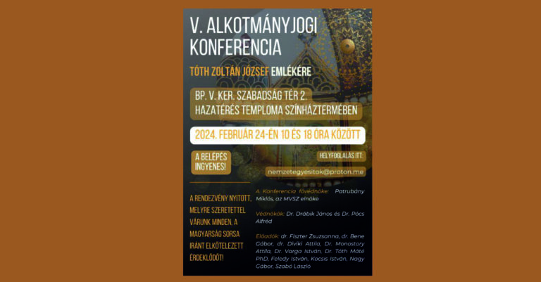 V. Alkotmányjogi Konferencia